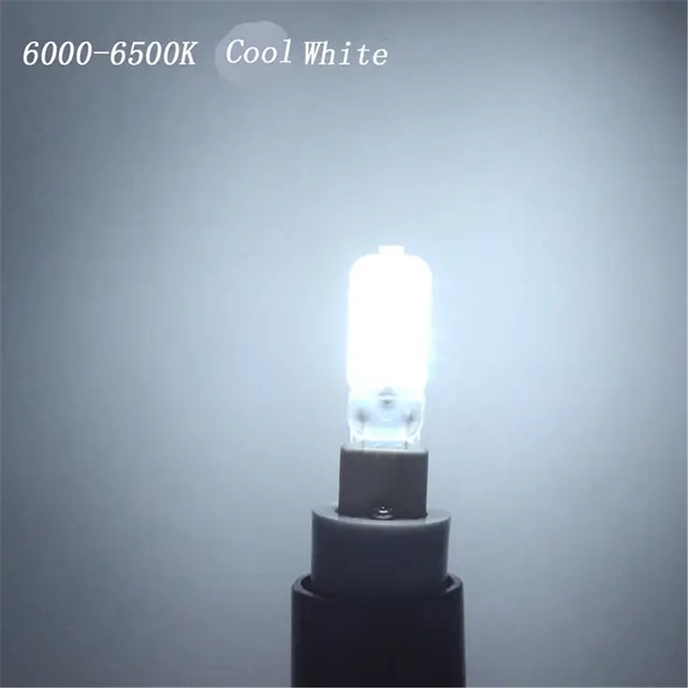 10pcs Dimmable Super Bright G9 LED Light Bulb 3W 220V 2835 Lamp Cold White/Warm White Constant Power Light LED Lighting G9 Bulbs 2025 - $25.99 –P3