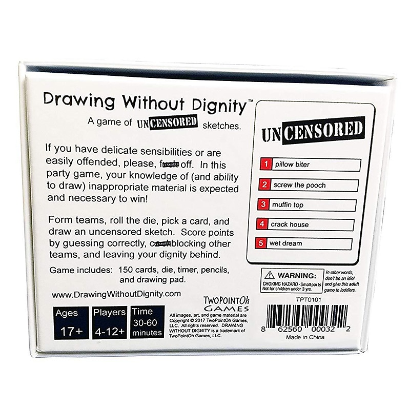 Drawing With Dignity Without Dignity Painting European And American Board Game Cards 2025 - $33.99 –P4