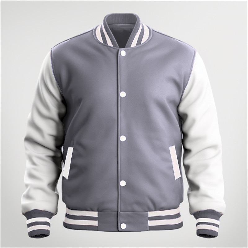 Per uomo Giacca di transizione Giacca College Abbigliamento quotidiano Tasca Tutte le stagioni Blocco di colori Streetwear Collo alla coreana Regolare Nero Blu marino Blu Rosso Giacca del 2025 a $36.99 –P6