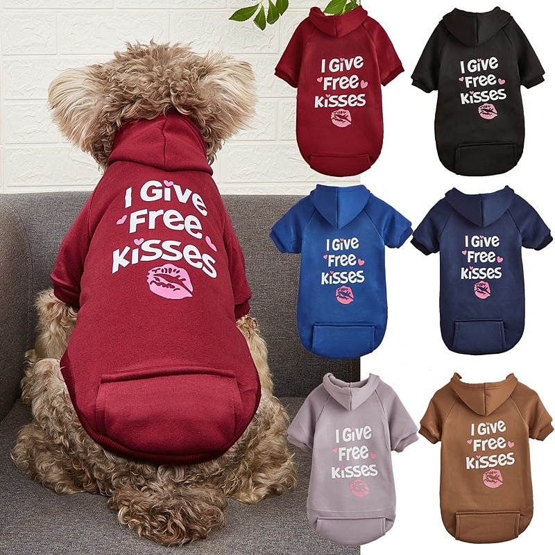 Chien Chat Pulls à capuche Mode Occasionnel Hiver Respirant Doux Lavable Confortable Noël Extérieur Décontracté Quotidien Vêtements pour Chiens for Bichon Frisé Spitz Nain Bébé Animal Papillon Petit de 2025 ? $23.99 –P1