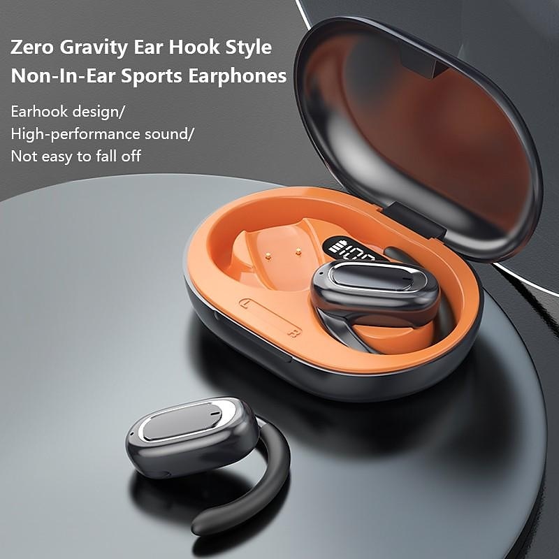 OWS Wireless Bluetooth Earbuds Sport Earhook Headset Touch Control Over Ear Headphones with Charging Case 2025 - $22.99 –P1
