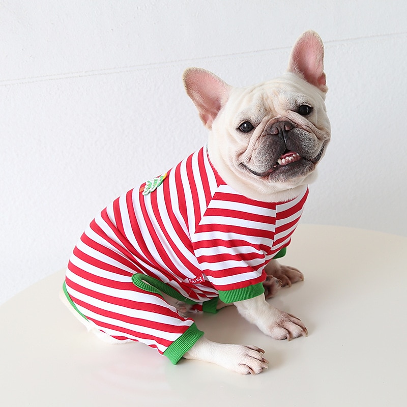 Prodotti per cani Prodotti per gatti Pigiami Di tendenza stile sveglio Inverno Morbido Lavabile Comodo Esterno Casual / quotidiano Abbigliamento per cani for Bichon Frise Barboncino Pomeriana del 2025 a $26.99 –P8