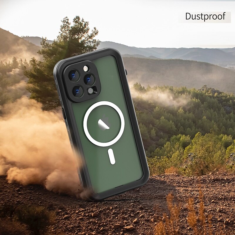 Чехол для iPhone 15 Pro Max Plus iPhone 14 Pro Max Plus iPhone 13 Pro Max водонепроницаемый чехол со съемной защитой полнрошного двойного стороннего доспеха ABS+PC 2025 - $32.99 –P12
