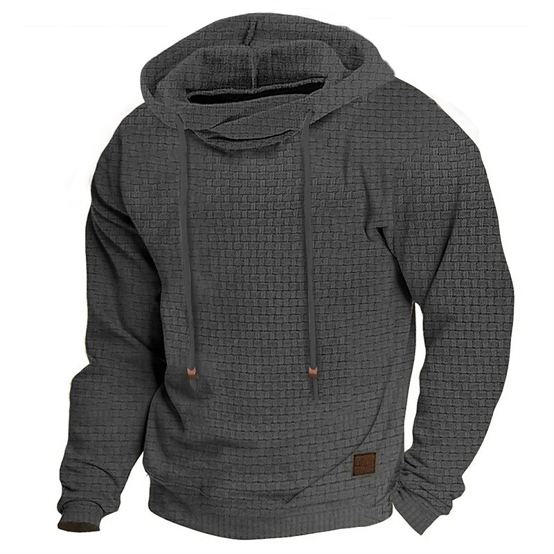Homens Moletom Preto Branco Verde Tropa Vermelho Azul Marinha Com Capuz Tecido Desportos e Ar livre Diário Esportes Designer Básico Casual Primavera & Outono Roupa Moletons Moletons Manga Longa de 2025 por $26.99 -P6