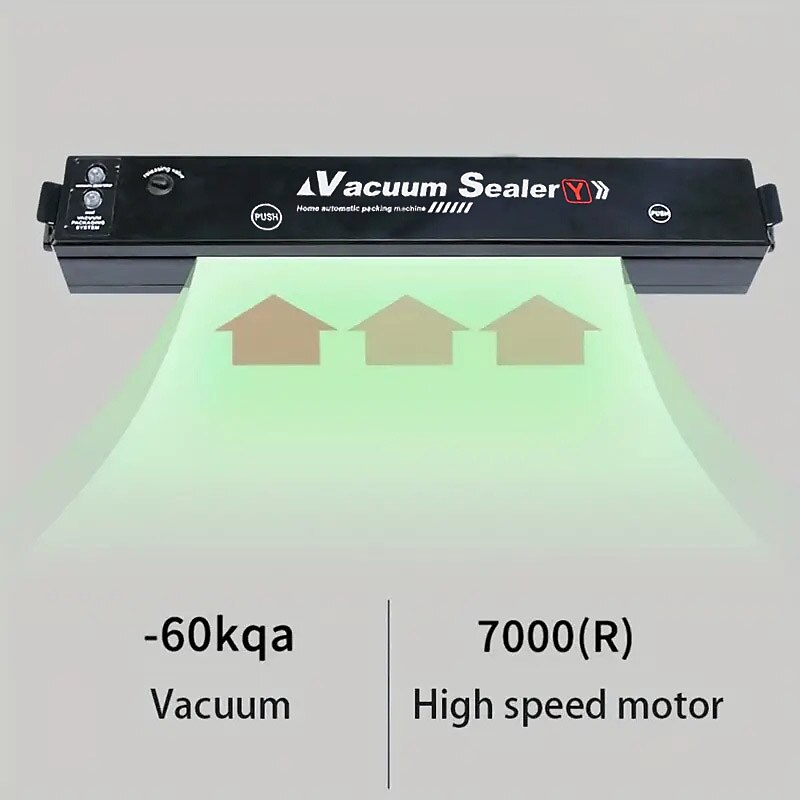 Automatic Vacuum Sealer Machine - Keep Food Fresh For Longer With 10 Free Bags LED Indicator Lights & Air Sealing System 2025 - $27.99 –P9