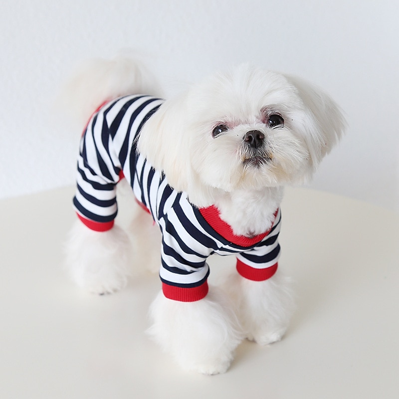 Perros Gatos Pijamas Moda Estilo lindo Invierno Suave Lavable Cómodo Navidad Exterior Casual Diario Ropa para perros for Bichón Frisé Caniche Pomerania Animal doméstico del bebé Mariposa 2025 - $23.99 –P9