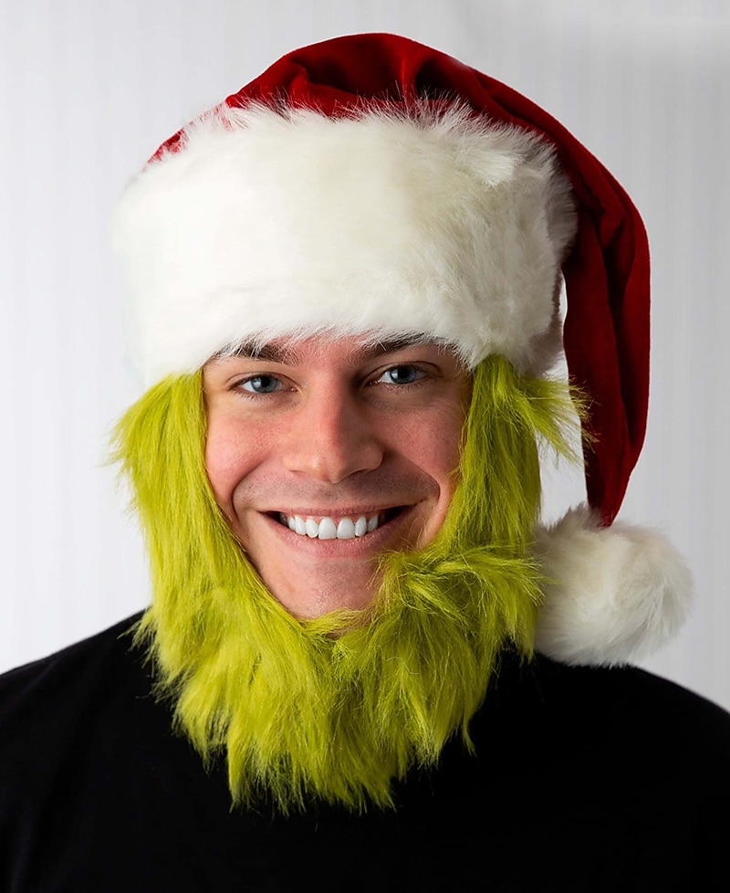 Ježíšek Grinch Santa čepice Pro páry Pánské Dámské Unisex Vánoce Karneval Štědrý večer Vánoce Klobouk 2025 - $18.99 –P2