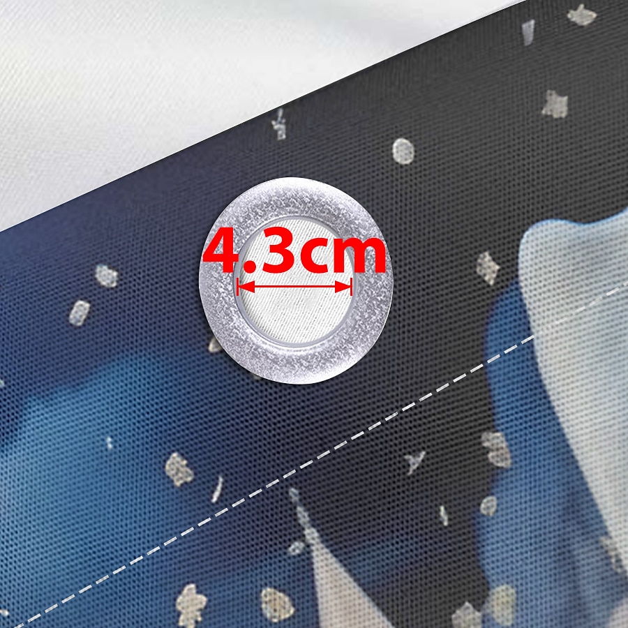 Waterproof Outdoor Curtain Privacy, Sliding Patio Curtain Drapes, Pergola Curtains Grommet 3D Forest Landscape For Gazebo, Balcony, Porch, Party, 1 Panel 2025 - $37.99 –P1