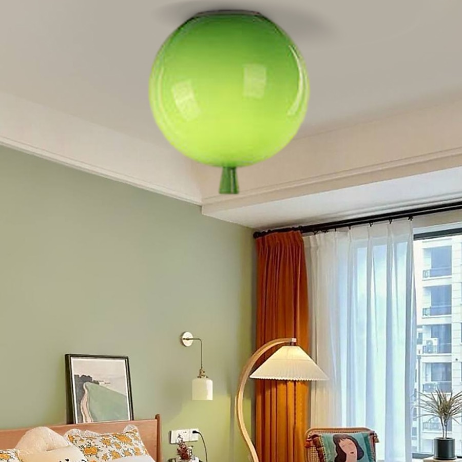 ballonger akryl taklamper soveromslamper barnerom barnehage 25cm 110-240v 2025 - $129.99 –P9