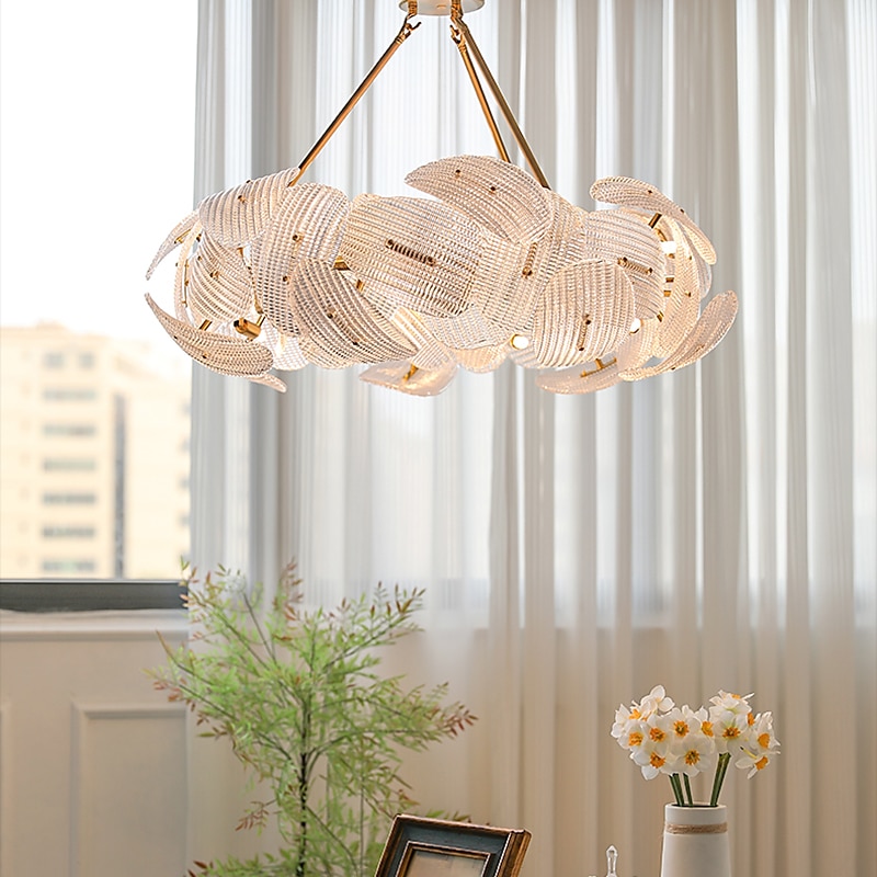 LED Pendant Light 10 Lights 60/80/83cm Cluster Design Sputnik Design Chandeliers for Dining Room Bedroom Pendant Lamps 110-240V 2025 - $1135.09 –P5
