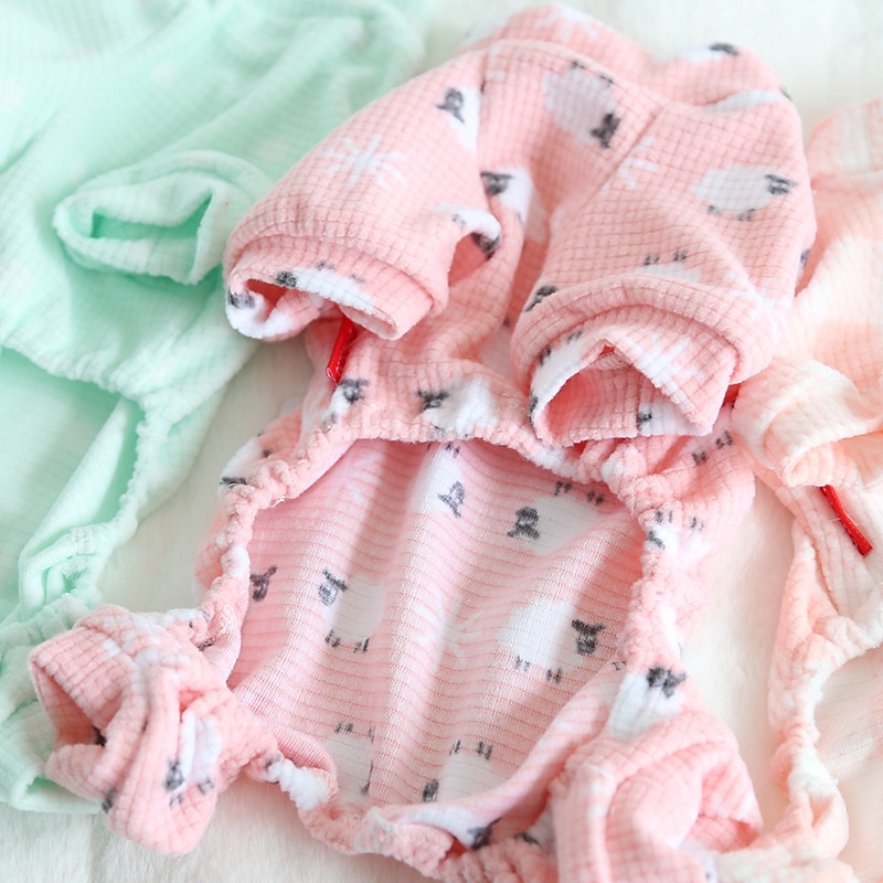 Hund Katt Pyjamas Mode söt stil Vinter Mjuk Tvättbar Bekväm Inomhus Ledigt / vardag Hundkläder for Bichon Frisé Pudel Pommeran valpen eller det lilla husdjuret Fjäril 2025 - $26.99 –P20