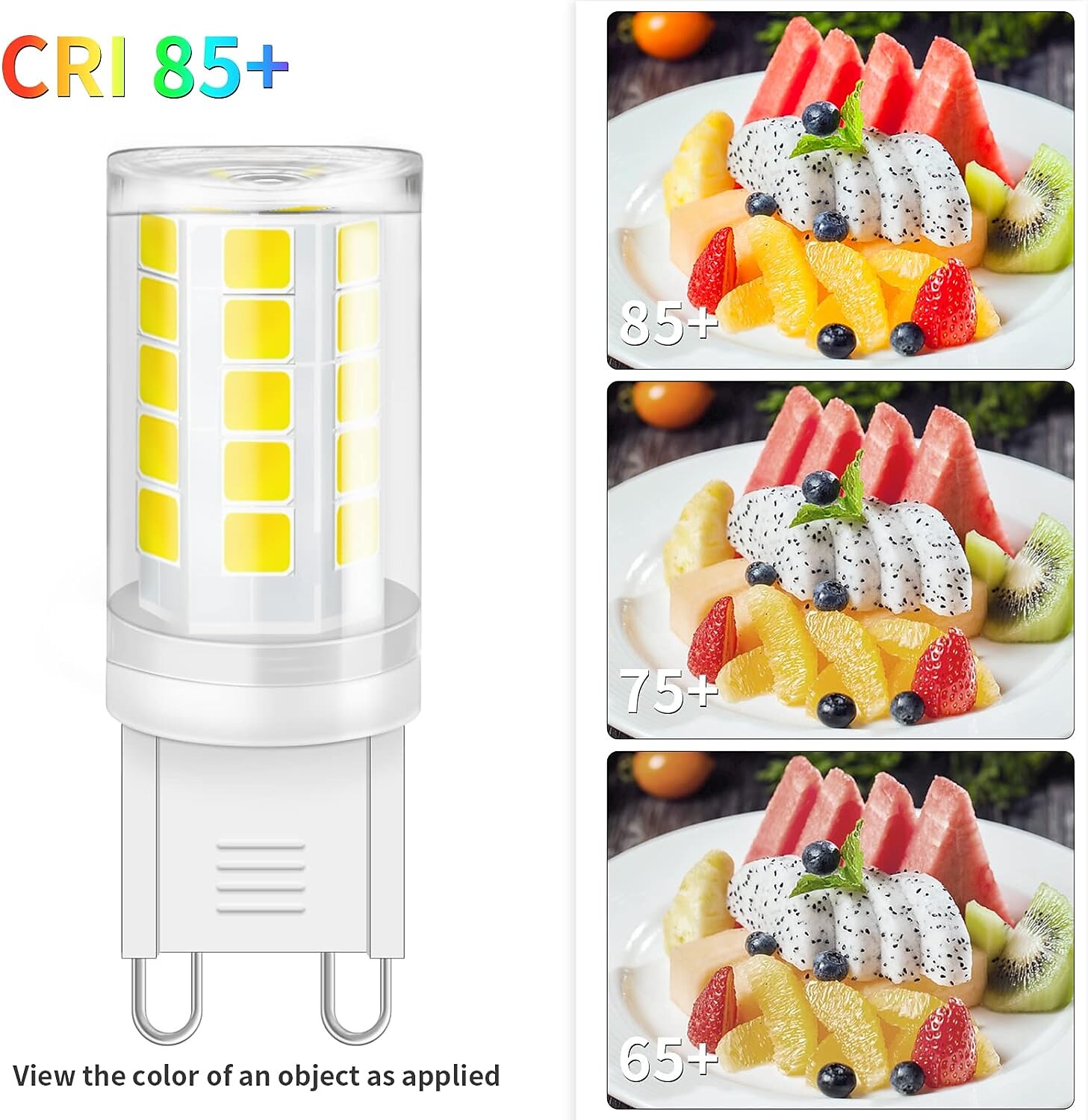G9 LED Light Bulb  3W Equivalent to 30W Halogen Bulb 320Lumens No Flickering Not Dimmable  Energy Saving G9 Small Bulb 2025 - $8.49 –P1