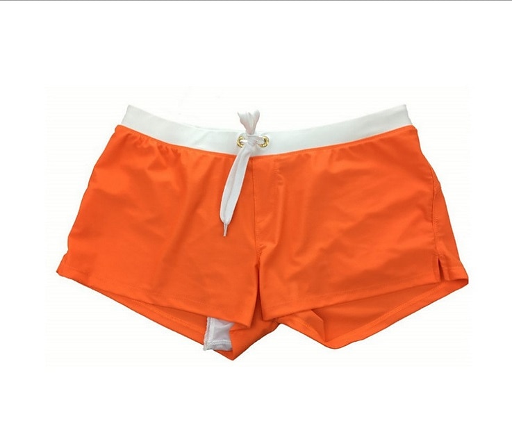 Voor heren Boardshorts Zwemshorts Lange zwembroeken Effen Kleur Trekkoord met Mesh-voering Splitsen Sportief Strand Chique en modern Casual / sportief Grasgroen Zwart 2025 - $12.99 –P2