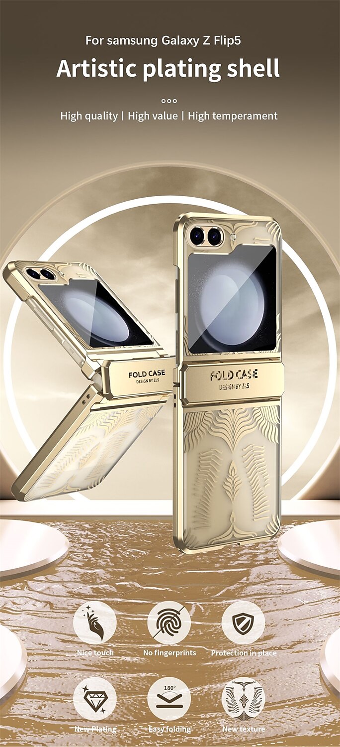 2025年 Samsung Galaxy Z Flip 6 Z Flip 5 Z Flip 4 Z Flip 3 用の電話ケース バックカバー ウルトラスリム ショックプルーフ ソリッドカラー PC  コレクション – $25.99 –P1
