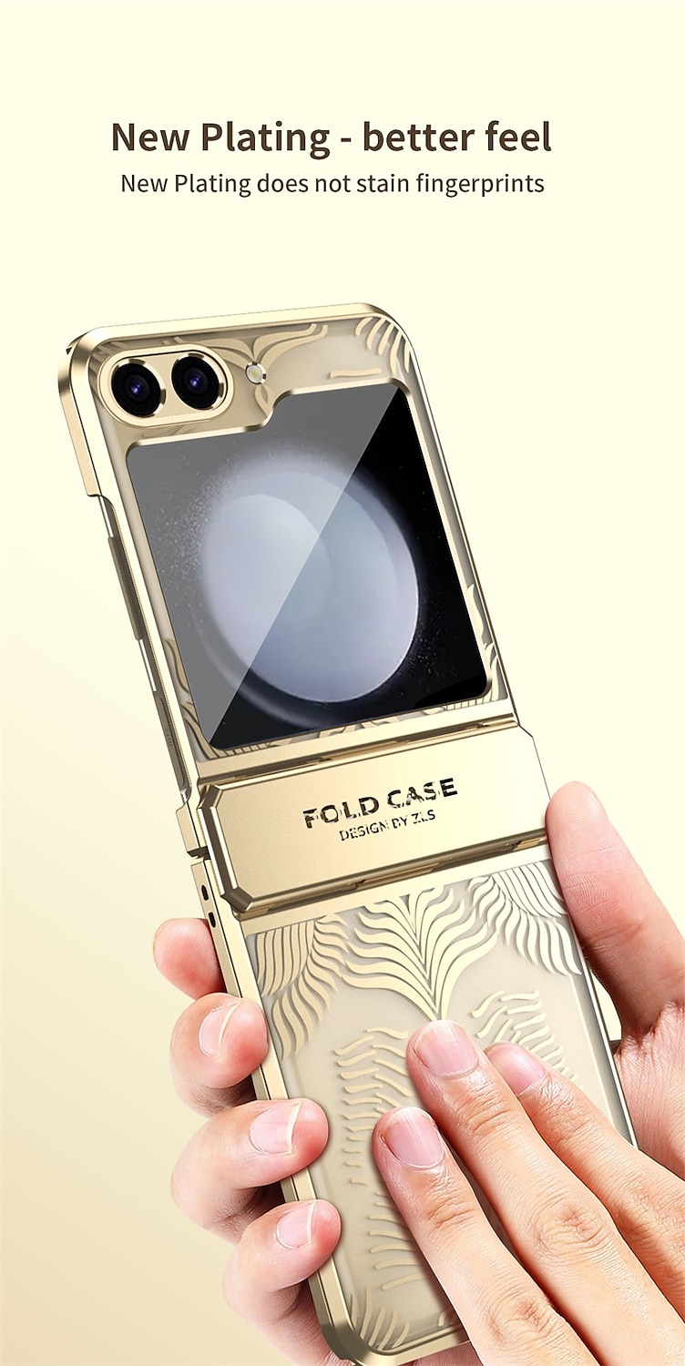 2025年 Samsung Galaxy Z Flip 6 Z Flip 5 Z Flip 4 Z Flip 3 用の電話ケース バックカバー ウルトラスリム ショックプルーフ ソリッドカラー PC  コレクション – $25.99 –P2