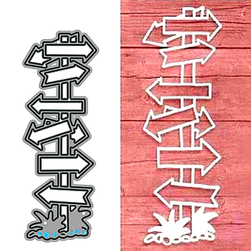 crie uma seta indicadora com matrizes de corte de metal - perfeita para fazer cartões, scrapbooking e estamparia & mais! de 2025 por $10.49 –P1