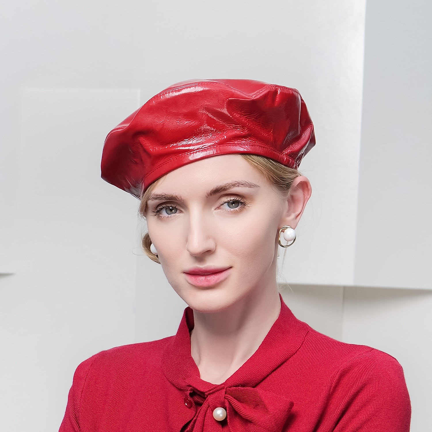 Solid Color Retro leatherette Hats with Pure Color 1PC Special Occasion / Daily Wear Headpiece 2025 - $32.99 –P4