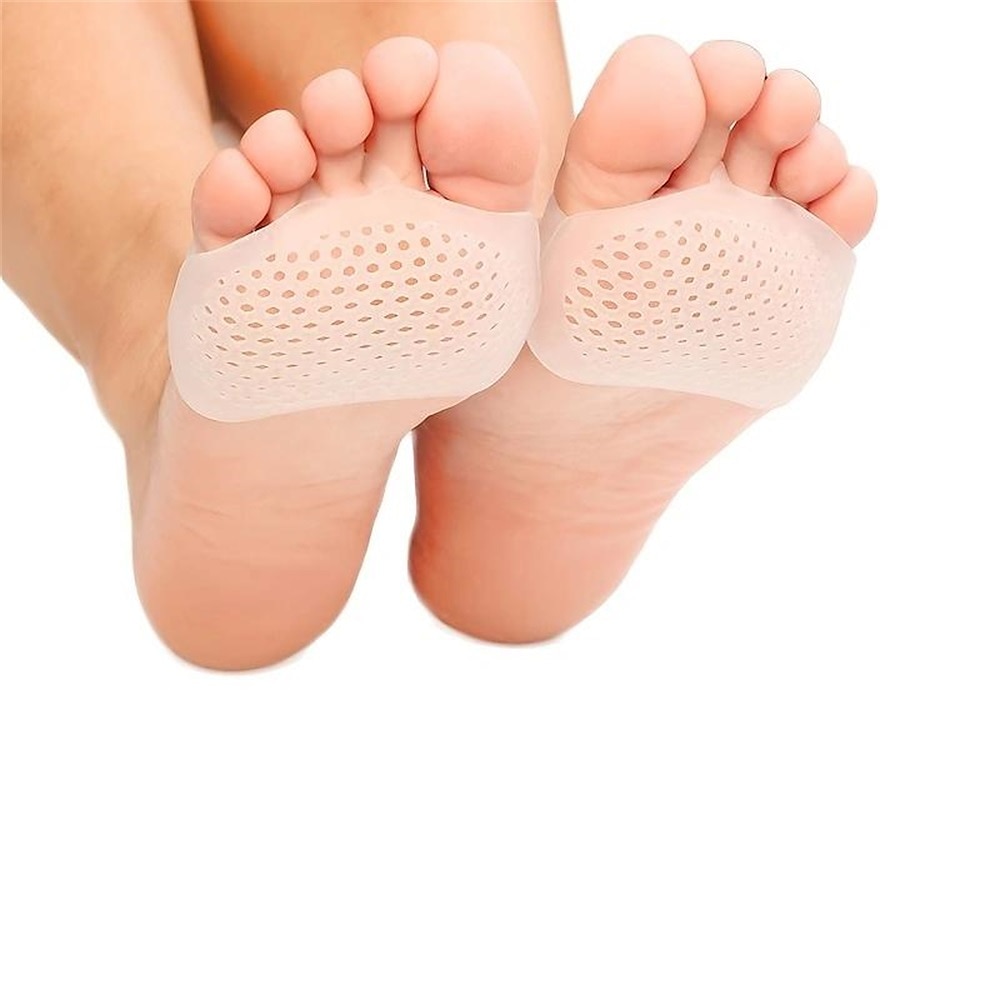 1 Pair Women's High Heel Shoes Forefoot Pads - Silicone Gel Insole For Blister & Pain Relief - Honeycomb Fabric For Comfort 2025 - $2.49 –P8