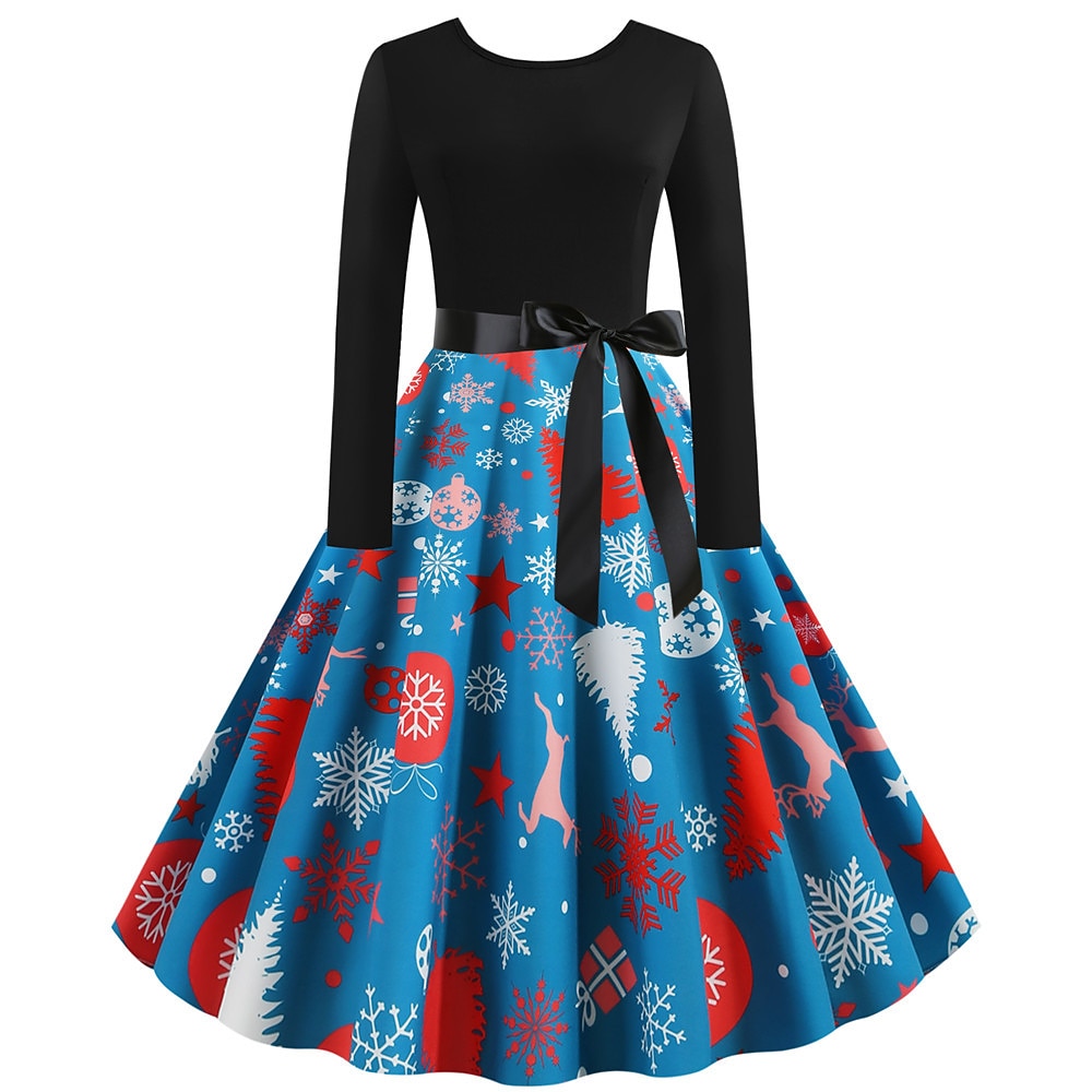 Weihnachtsmann Weihnachtskleid Ausgefallenes Weihnachtskleid Damen Weihnachten 1950er Erwachsene Weihnachten Neujahr Heiligabend Weihnachten Party Silvester Kleid 2025 - $27.99 –P9