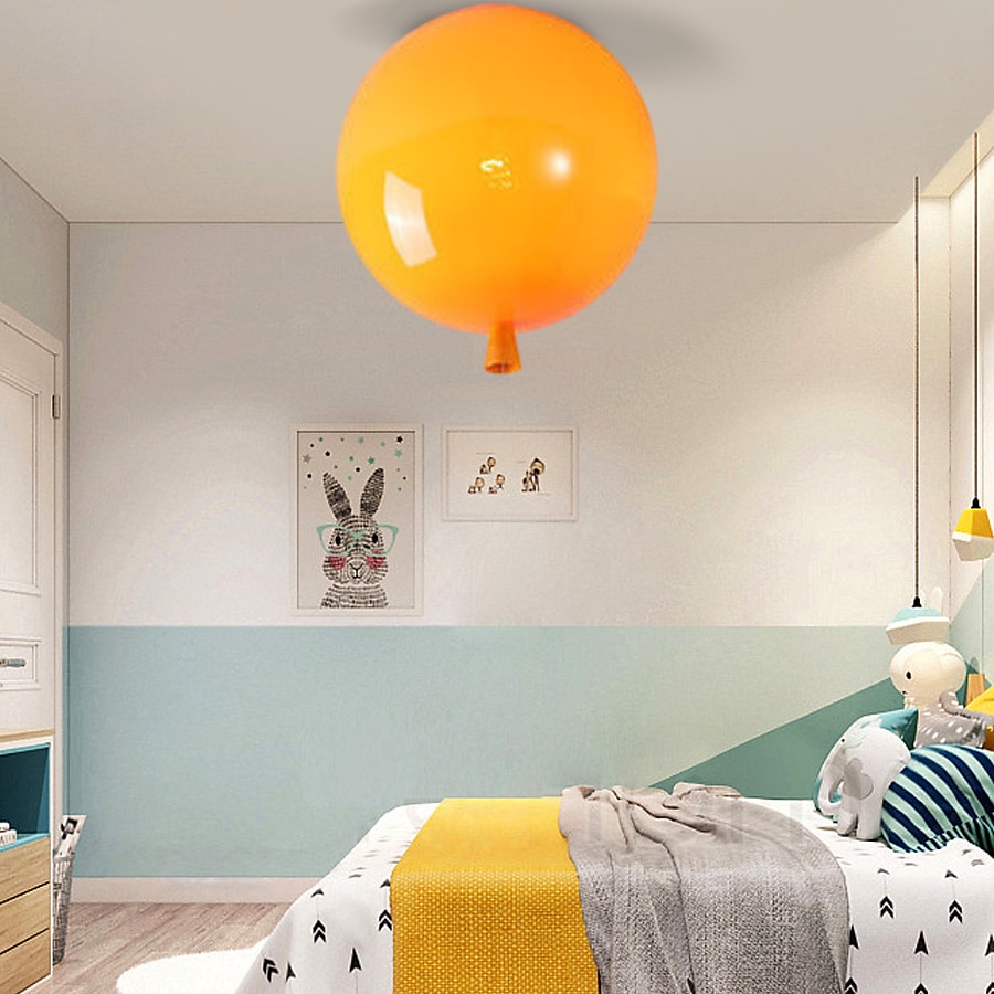 ballonger akryl taklamper soveromslamper barnerom barnehage 25cm 110-240v 2025 - $129.99 –P8
