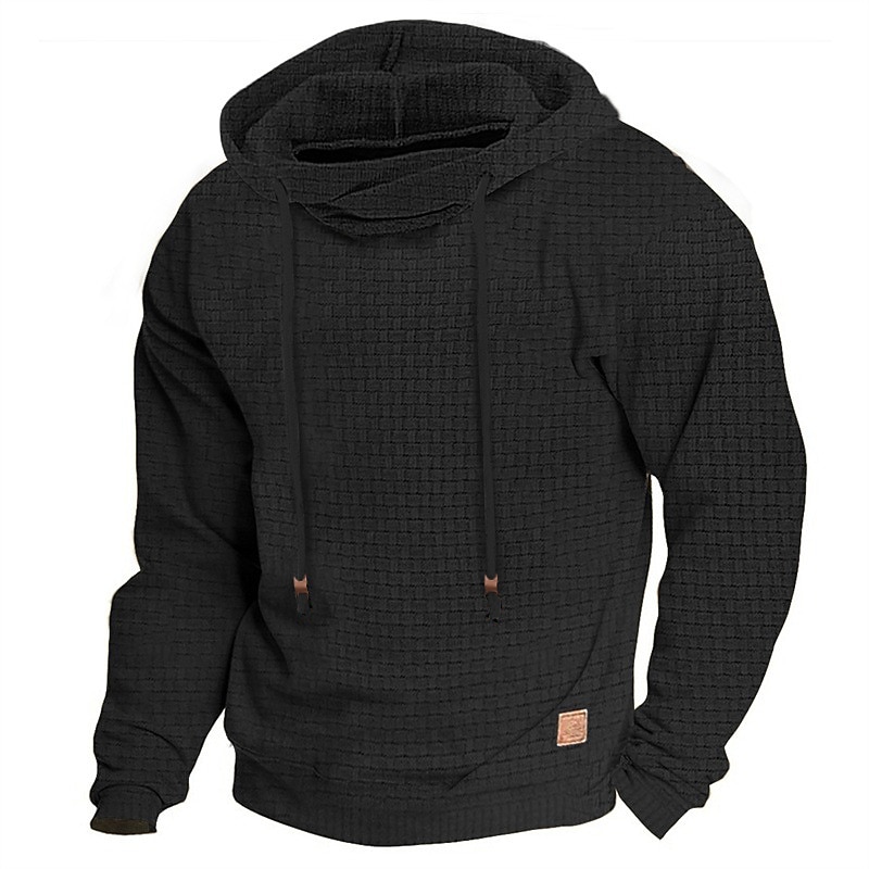Homens Moletom Preto Branco Verde Tropa Vermelho Azul Marinha Com Capuz Tecido Desportos e Ar livre Diário Esportes Designer Básico Casual Primavera & Outono Roupa Moletons Moletons Manga Longa de 2025 por $26.99 -P7