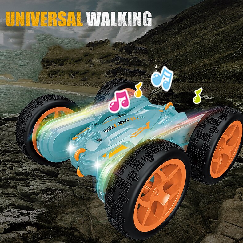 Light Music Swing Arm Stunt Vehicle 360  Rotating Rolling Climbing Off-road Drifting Children's Remote-controlled Car Toy Car 2025 - $53.99 –P2