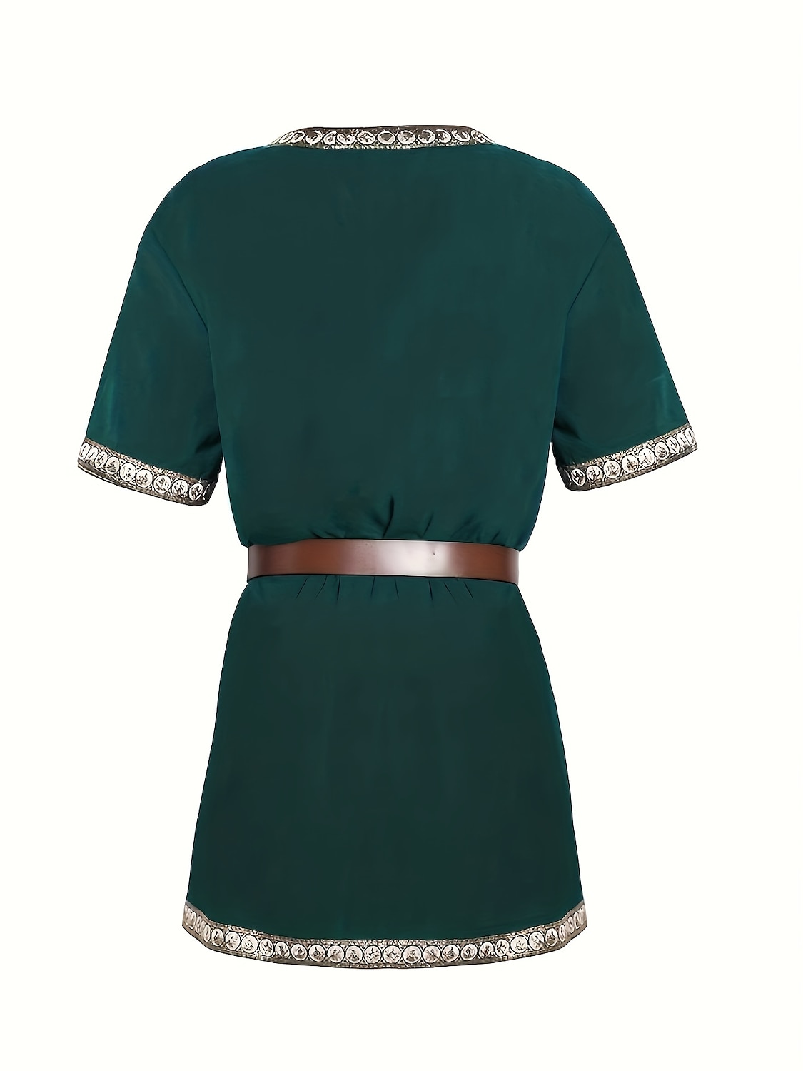 Retro Středověké Renesanční Tričko Tunika Viking Ranger Elfí Maškarní kostým Pánské Viking Fantazie předvečer Všech svatých Plesová maškaráda Karneval Výkon předvečer Všech svatých Dospělé Vrchn 2025 - $30.99 –P10
