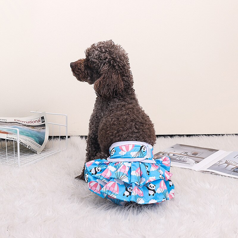 Câini Pisici Pantaloni menstruali fiziologici pentru câini Modă Casual Respirabil Απαλό Lavabil Comfortabil Pat Casul / Zilnic Îmbrăcăminte pentru câini for Pomeran un Animalut Fluture Small 2025 - $23.99 –P5