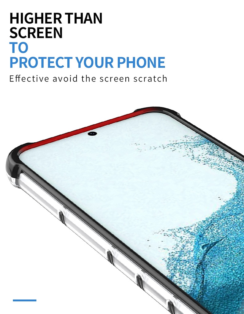 Phone Case For Samsung Galaxy S24 S22 Ultra Plus FE S21 Ultra S21 FE S21 A54 A34 A14 A73 A53 A33 A23 A13 A72 A52 A32 A22 A12 S10 Plus S10 Lite Back Cover Non-Yellowing Shockproof TPU PC 2025 - $12.99 –P6