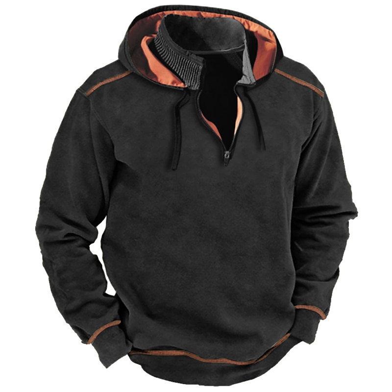 Pánské Kapuce Taktická mikina s kapucí Taktická Černá Armádní zelená Námořnická modř Šedá Kapuce Bez vzoru Sporty a outdoor Denní Dovolená Šik ven Chladný Na běžné nošení Jaro & podzim Oblečení 2025 - $34.99 –P4