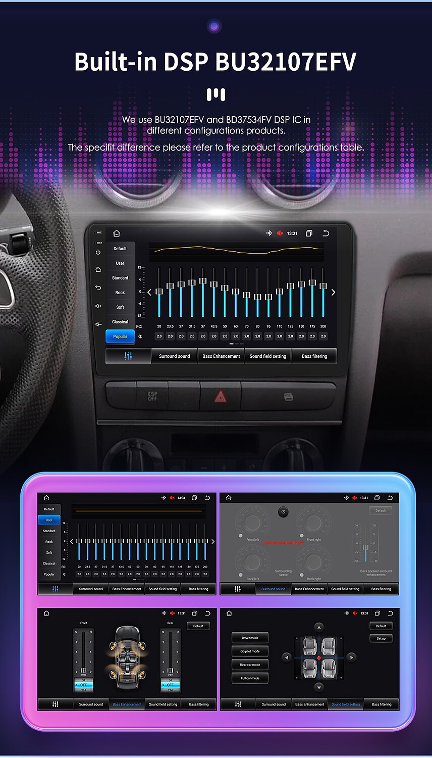GPS-навигатор для peugeot 307 2002-2013, автомагнитола, мультимедиа, стерео, Wi-Fi, видео, 2din, поддержка carplay 2025 - $171.99 –P10