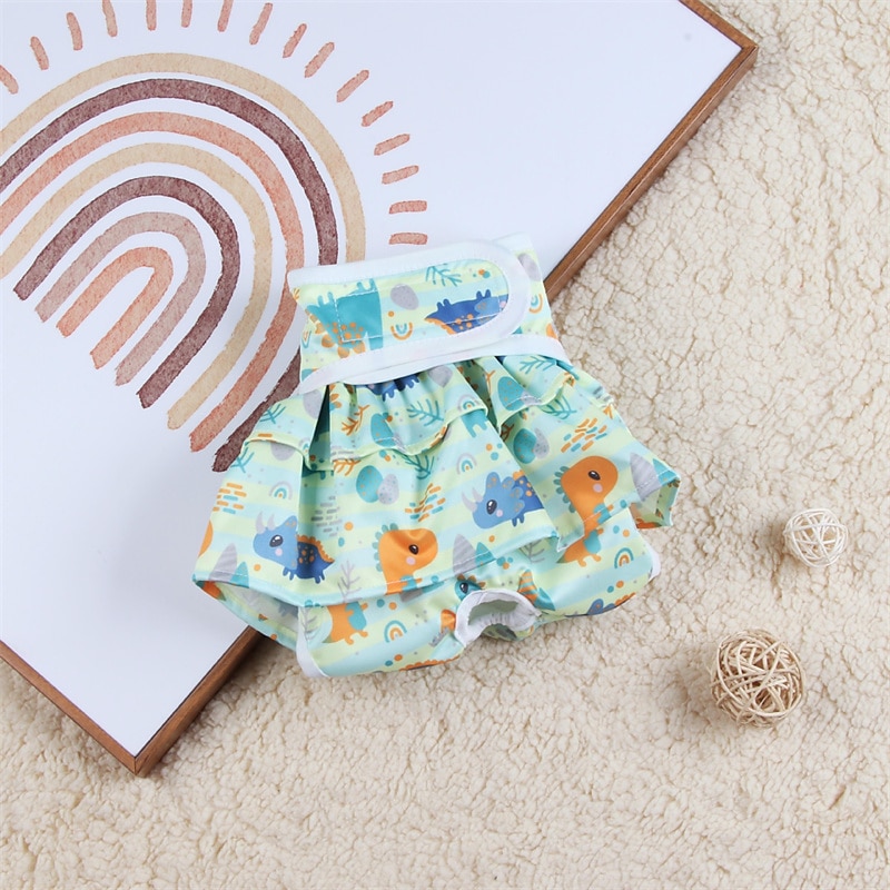 Câini Pisici Pantaloni menstruali fiziologici pentru câini Modă Casual Respirabil Απαλό Lavabil Comfortabil Pat Casul / Zilnic Îmbrăcăminte pentru câini for Pomeran un Animalut Fluture Small 2025 - $26.99 –P7