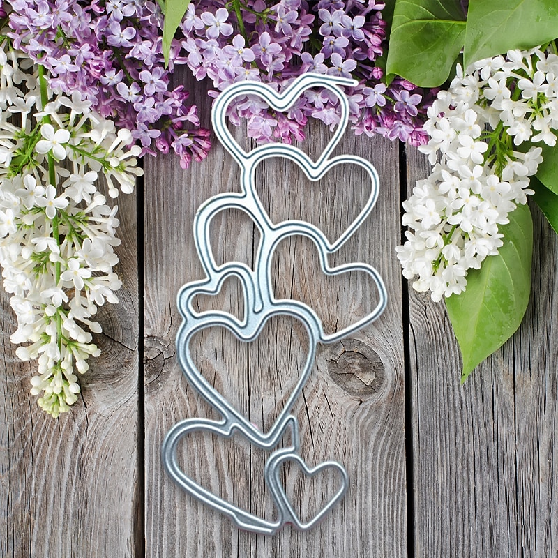 Kreieren Sie wunderschöne Bastelarbeiten mit Metall-Stanzformen für Grußkarten mit Liebesmotiv, perfekt zum Basteln von Karten, Scrapbooking und Stempeln & mehr! 2025 - $12.49 –P3