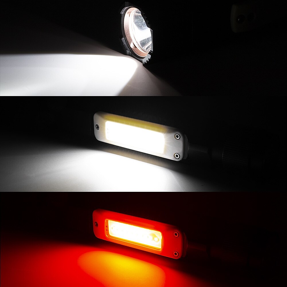 1 τεμ φακός led 1000 lumens τακτικός φακός, περιστρεφόμενος αδιάβροχος προβολέας 90 μοιρών, 5 τρόποι λειτουργίας - οι καλύτεροι υψηλοί αυλοί είναι για κάμπινγκ, εξωτερικούς χώρους, πεζοπορία 2025 - $20.99 –P3