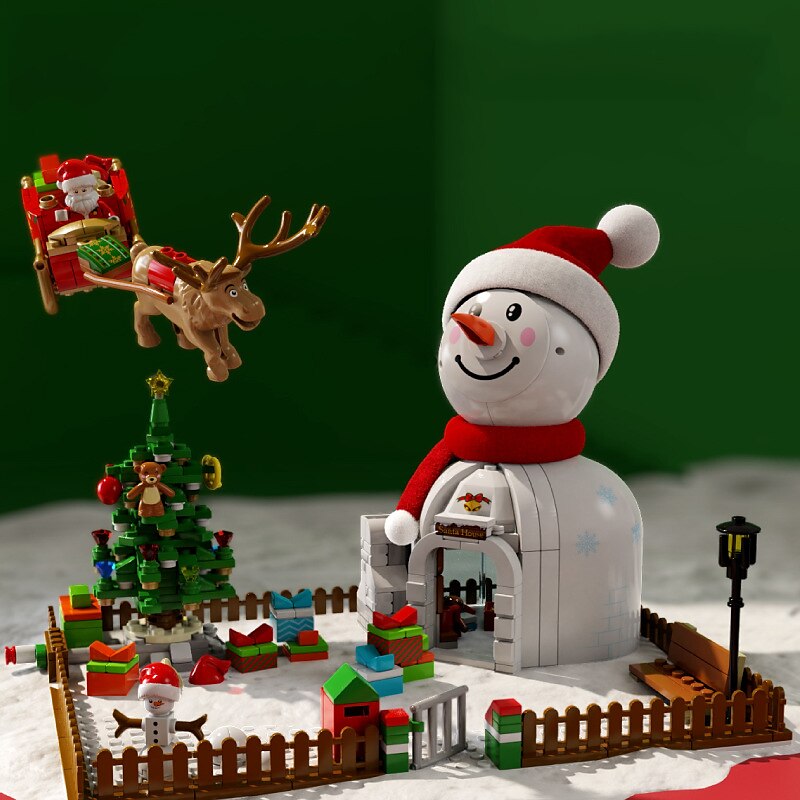 Festival Series Crystal Festival Tree Building Blocks Toy Crystal Festival Tree Music Box Creative Puzzle Assembly Toys Festival Gift Halloween/Thanksgiving Day/Festival gift 2025 - $55.99 –P10