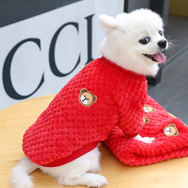Cachorros Gatos Pijamas Moda Estilo bonito Inverno Macio Lavável Confortável Interior Casual / Diário Roupas para cães for Bichon Frise Poodle Pomerânia Animais de Pequeno Porte Borboleta de 2025 por $15.49 –P6
