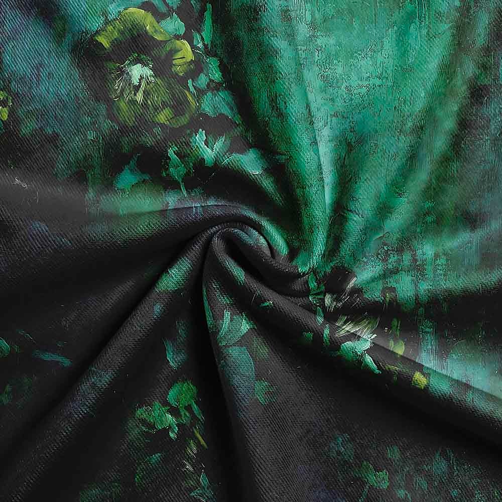 Pentru femei Tricou Floral Modă Manșon Lung Rotund Topuri obișnuite Concediu Sfârșit de săptămână Imprimeu Albastru piscină Mov Trifoi Primăvara & toamnă 2025 - $22.99 –P6