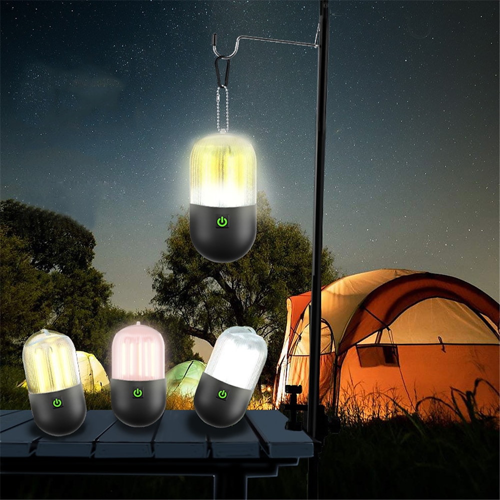 2 Stück 1 Stück Outdoor-Camping-Licht, tragbares Camping-Bodenlicht,  multifunktionales Ladezelt, Retro-Pferd-Laterne, Atmosphärenlicht 2024 -  $24.99