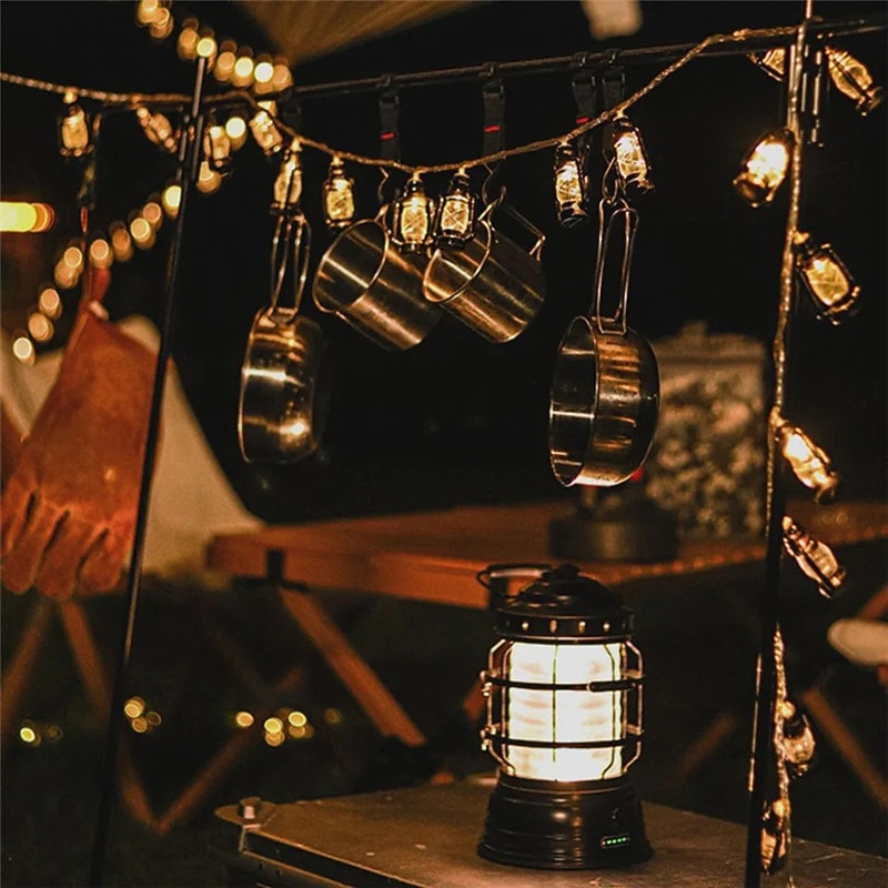 retro led luci della stringa di cherosene 3m 20led aa lampada alimentata a batteria luci della stringaper ghirlanda campeggio festa cortile casa vacanza decorazione di natale illuminazione del 2025 a $17.99 –P6