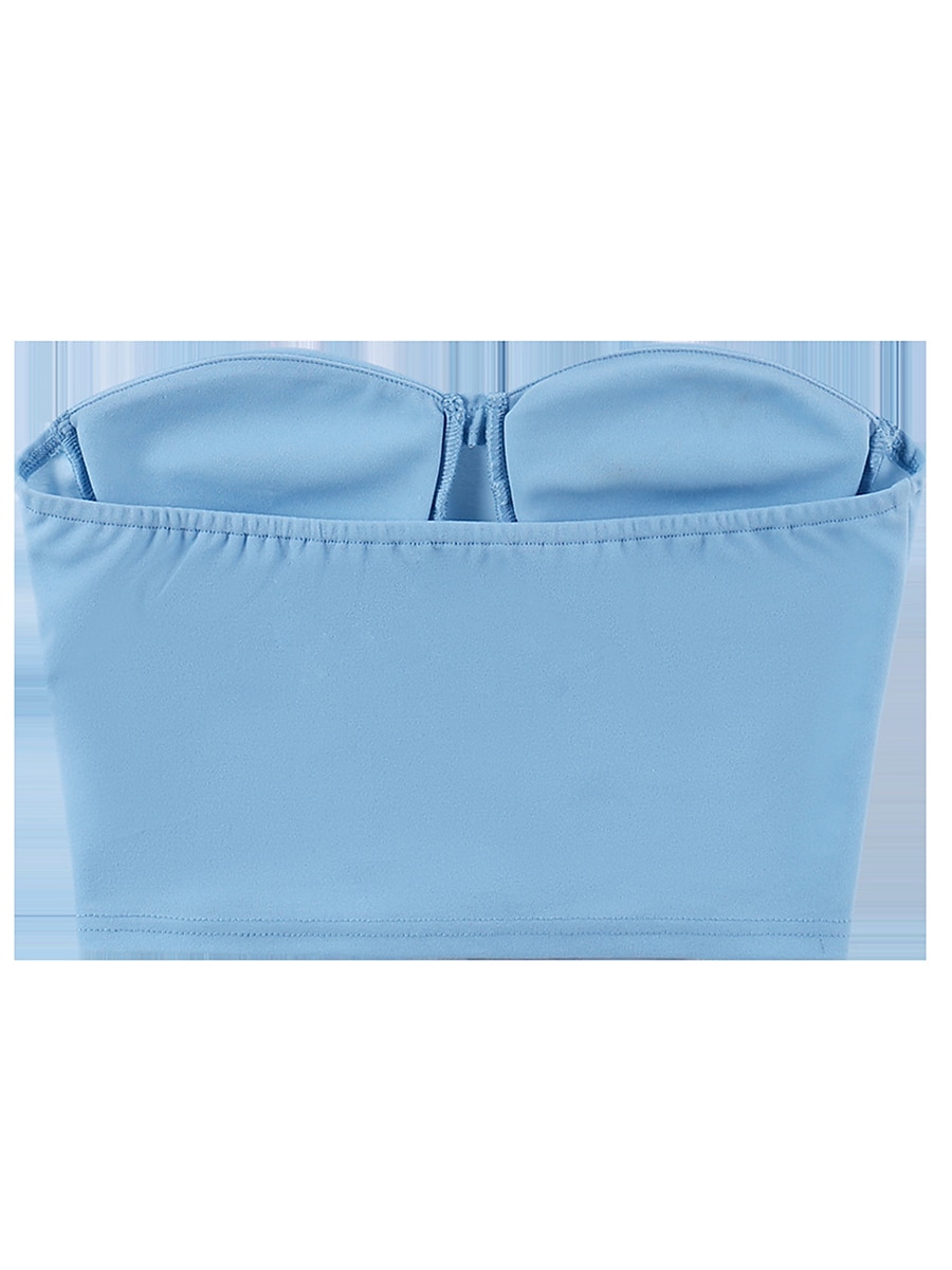kvinnors shapewear ren färg korsetter street date gå ut andas bandeau ärmlös rygglös sommar vår hem outfits 2025 - $15.99 –P13