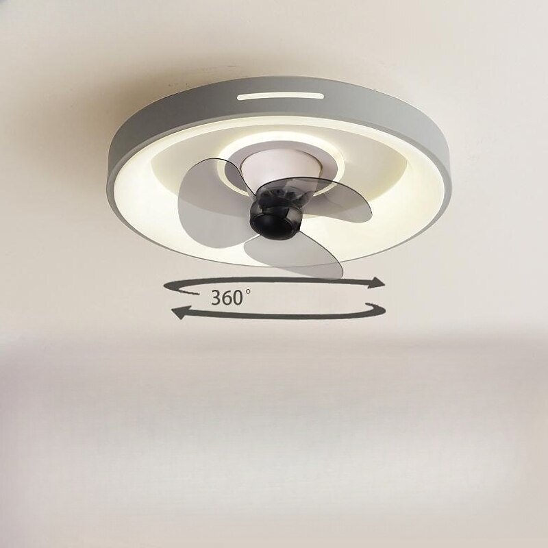 Deckenventilator mit Licht, dimmbar, 48 cm, Macaron, mehrfarbig, 360-Grad-Kopfschütteln, 6 Windgeschwindigkeiten, moderner Deckenventilator für Schlafzimmer, Wohnzimmer, ca & Fernbedienung 110-240V 2025 - $331.09 –P15