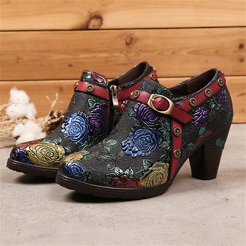 Floral kitten 2024 heel pumps