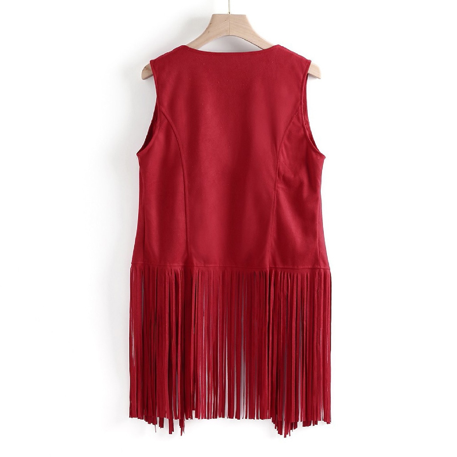 Retro Vintage 1960er 1970er Wildlederweste Hippie Disco Quastenfransen Damen Mädchen Weihnachten Halloween Karneval Leistung Party / Abend Pride Parade Erwachsene Weste 2025 - $20.99 –P12