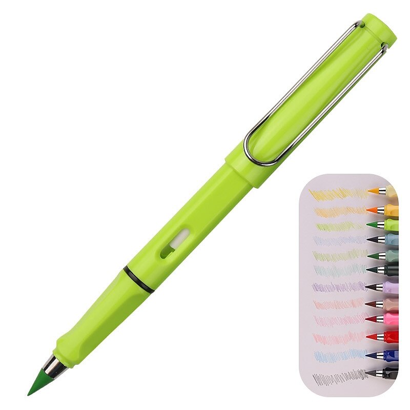 1 matita colorata - combinazione di colori elegante e classica - matite magiche con penna in metallo senza inchiostro da 0,5 mm per opere d'arte eterne, regali di Halloween, Ringraziamento e Natale del 2025 a $6.99 –P10