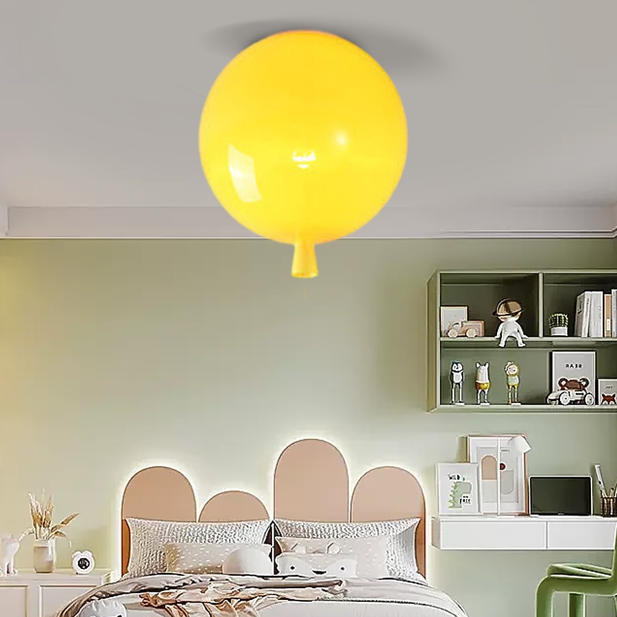 ballonger akryl taklamper soveromslamper barnerom barnehage 25cm 110-240v 2025 - $129.99 –P7