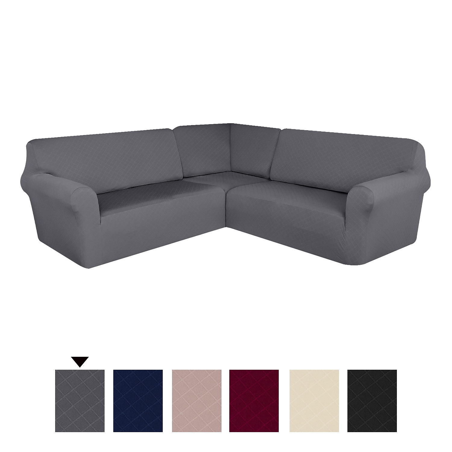 vattentät hörn vinröd sofföverdrag l-formad sofföverdrag stretch jacquard mjuk tjock u-formad överdrag set vardagsrum universal halkfri husdjurshund möbelskydd 2025 - $139.99 –P8