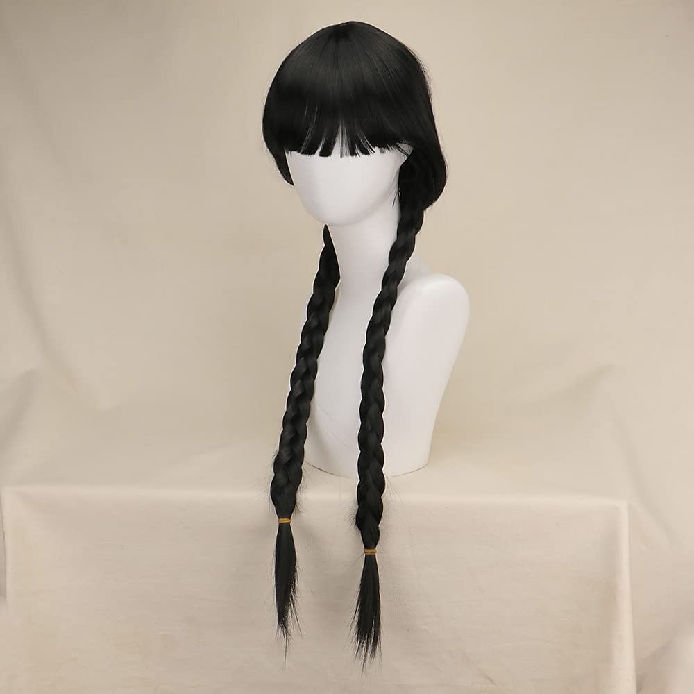 Středa Addams Addamsova rodina středa Šaty Maškarní cosplay Filmové kostýmy for Dámské Dívčí Dospělé Karneval Plesová maškaráda 2025 - $56.99 –P6