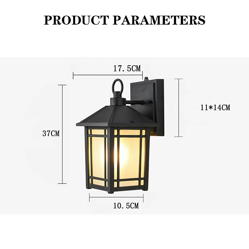 luminárias de parede externas com sensor do anoitecer ao amanhecer lanternas de parede externas à prova d'água iluminação montada na parede persianas de vidro para entrada da porta da frente do pátio de 2025 por $149.99 –P3