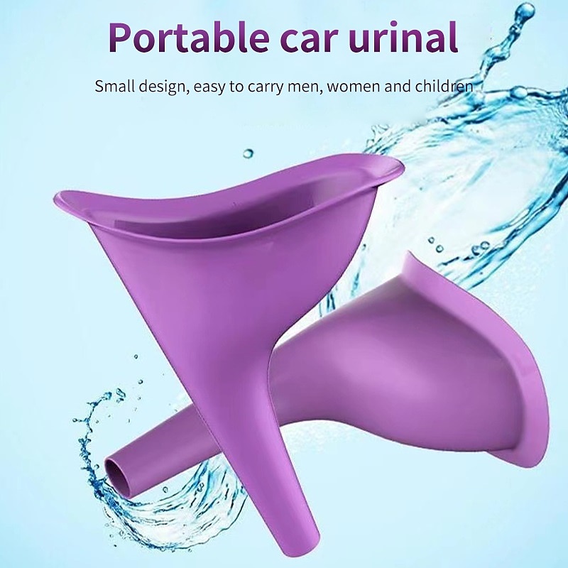 Woman Standing Piss Portable Toilet Urinal Outdoor Travel Camping Female Pee Funnel Emergency Silicone Urinals Car Toilet 2025 - $7.99 –P1