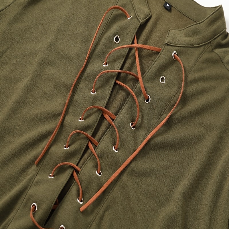 Herr Henleytröja T-tröja Långärmad tröja Långärmad Henley Sommar Färgblock Mode Designer Grundläggande Spetsknuten Semester Gata Utekväll Mörkgrå Svart Blå Topp t-shirt för män 2025 - $22.99 –P2
